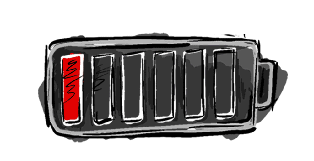 gif of a battery charging